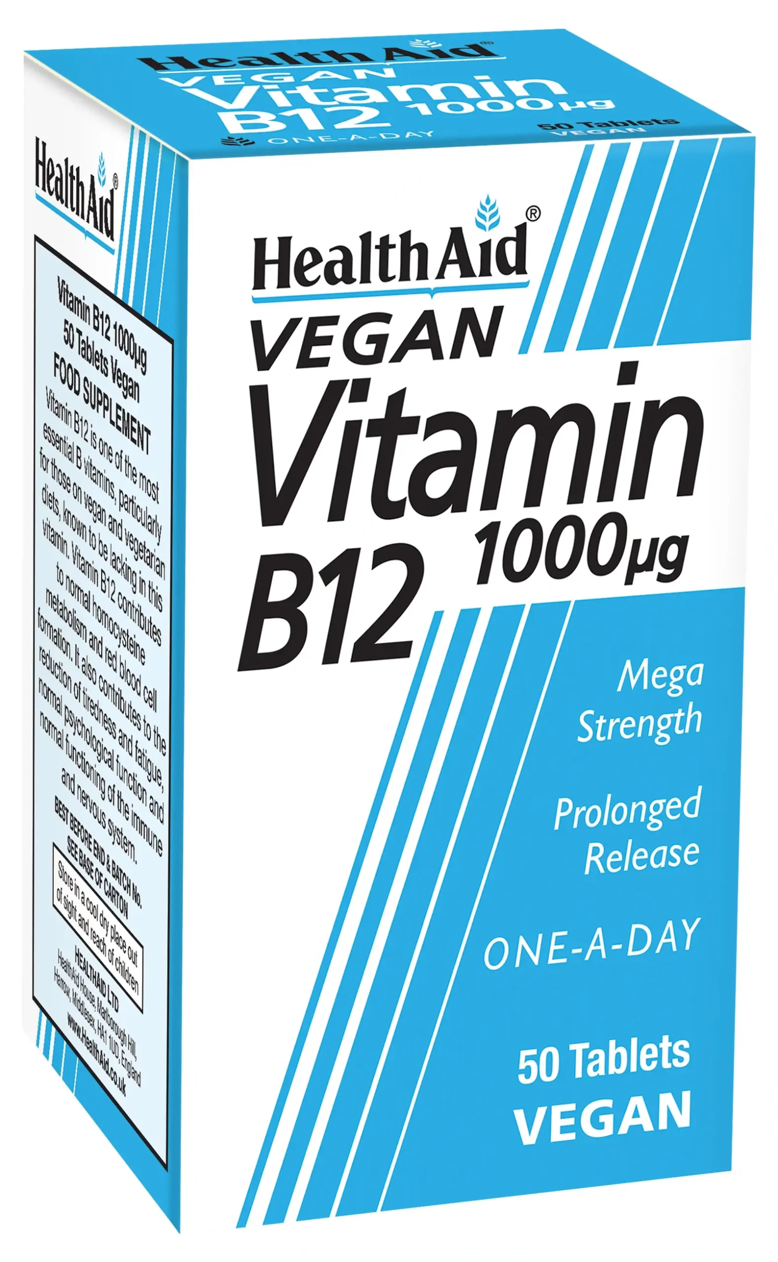 Vitamin B12 (Cyanocobalamin) 1000μg