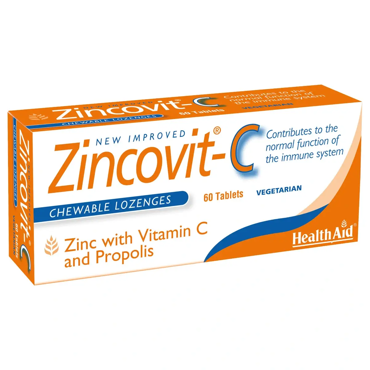 Zincovit® C (Vitamin C, Zinc, Propolis) Blister Pack